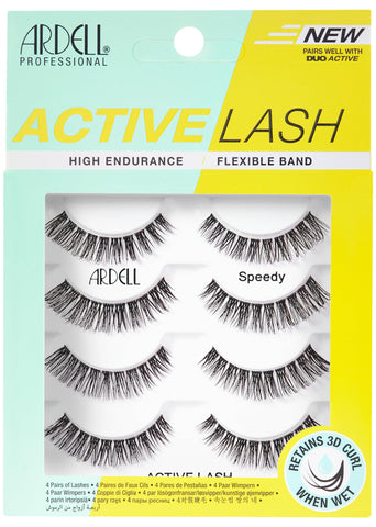 Ardell Active Speedy 4 pairs of lashes