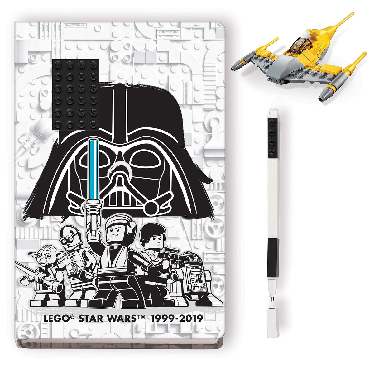 Santoki - Lego Star Wars Naboo Journal with Recruitment Set and Black Gel Pen