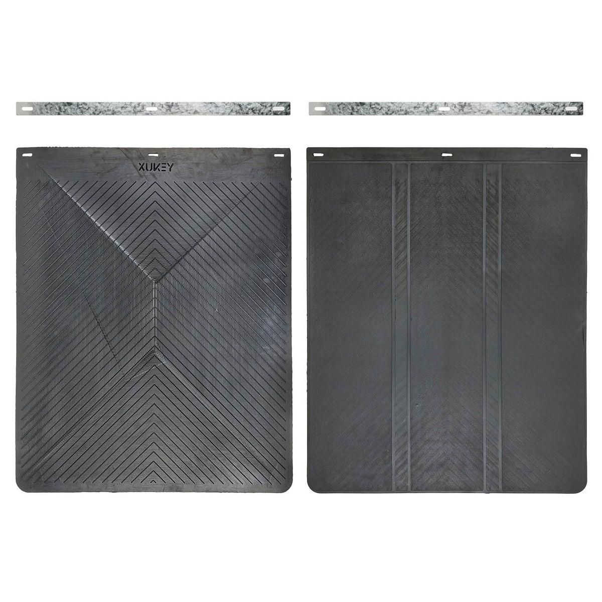 2pcs/Set 30â€x24â€W/Brackets Pair Universal Heavy Duty Rubber Mud Flaps for Car Semi Truck Caravan Tipper Dually Trailer Off-Road Splash Guards Mudflaps Mudguards Dirty Traps