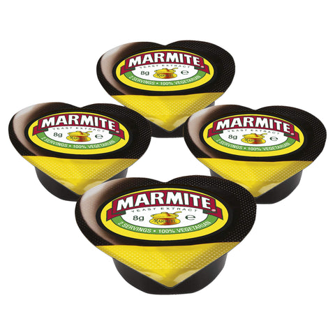 Marmite Yeast Extract Vegan Spread, 100 x 8 g Love Portions | 1 Pack, 800 g