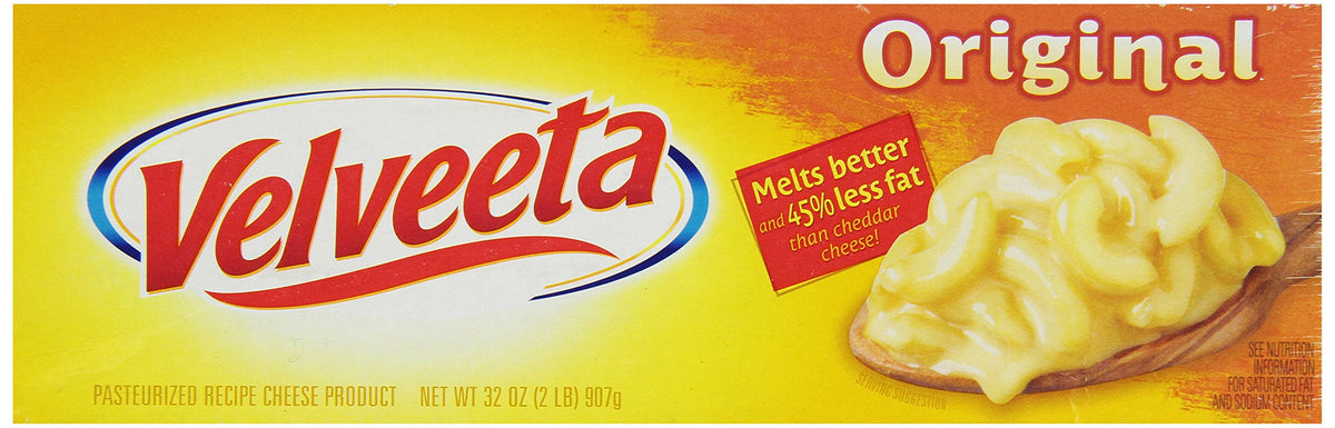 Velveeta Original Melting Cheese, Classic Size (32 oz Block)