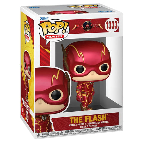 Funko Pop! Movies: The Flash (2023) Metallic Special Edition Multicolor Exclusive Vinyl Figure #1333