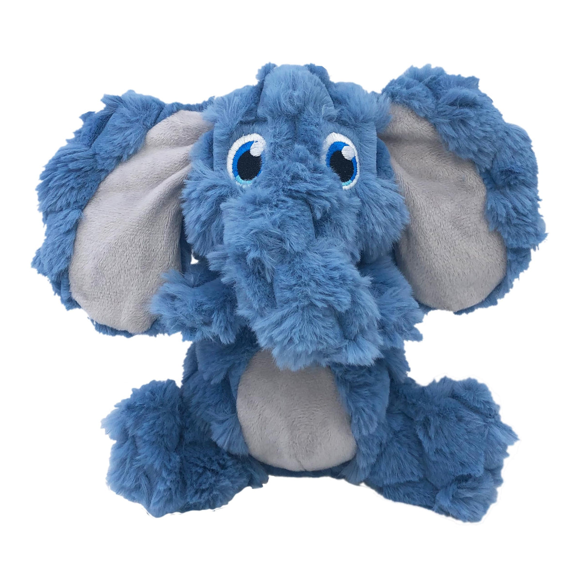 KONG Scrumplez Dog Toy - Soft Plush Squeaker Toy for Interactive Play, Stuffed with Extra-Squeaky Fun, Durable and Engaging for Dogs (Medium, Bunny)
