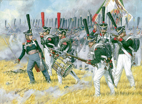 Zvezda Models 1812-1815 Russian Heavy Infantry Model Kit