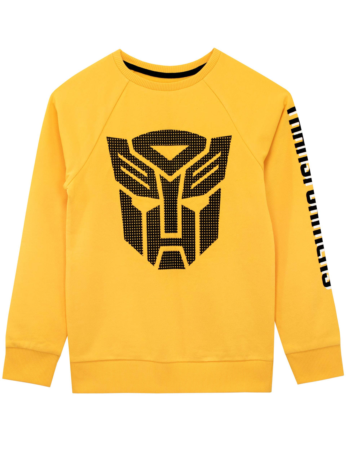 Transformers Boys Sweatshirt Yellow Age 4 to 5 Years