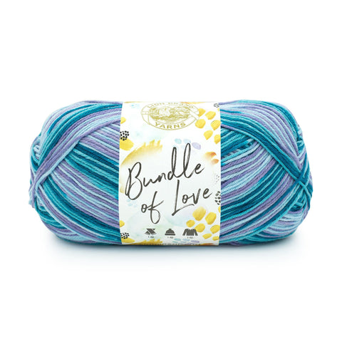 Lion Brand Yarn Bundle of Love Yarn, 1 Pack, Mermaid
