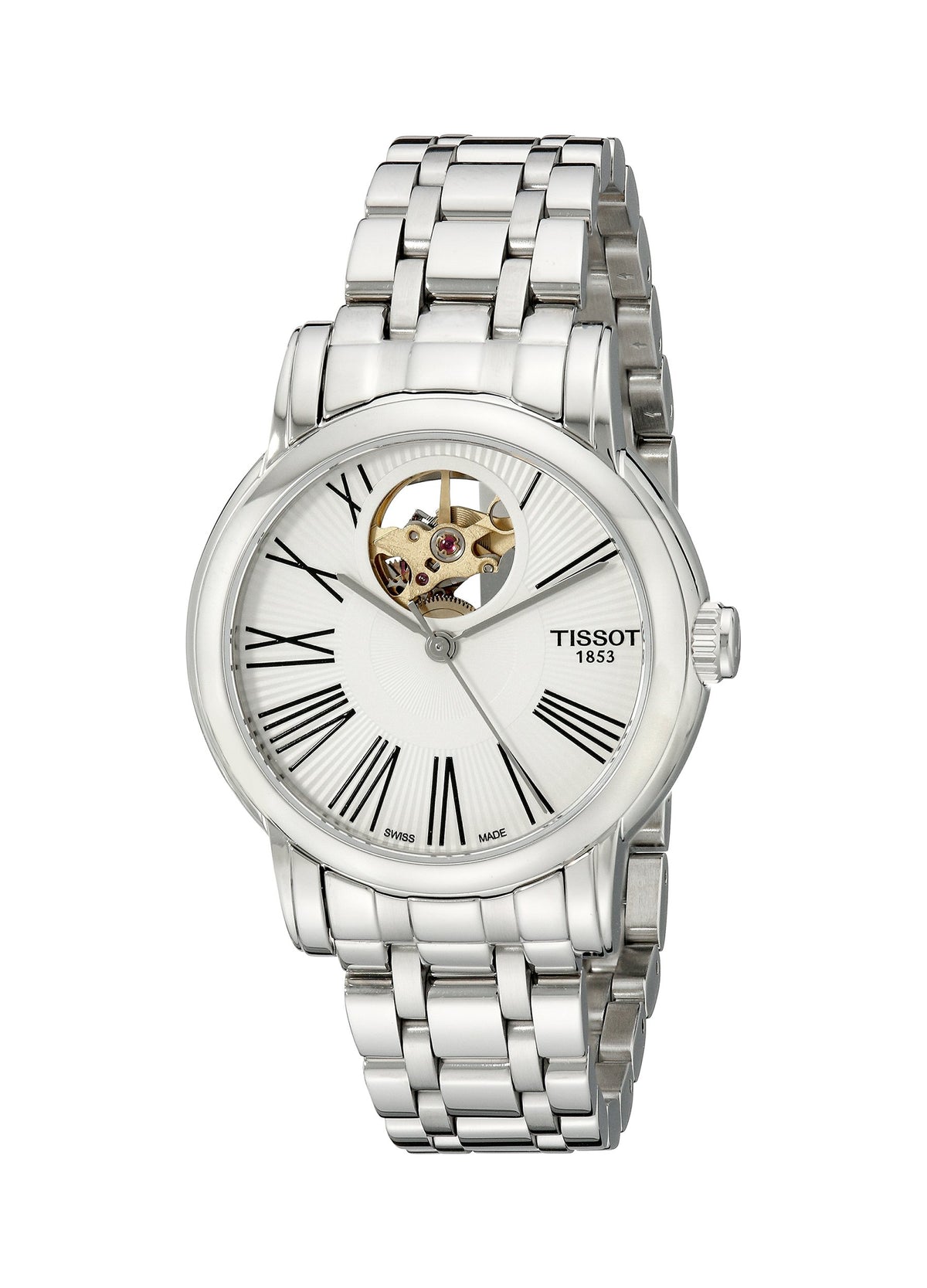 Tissot Women's T0502071103300 Analog Display Swiss Automatic Silver Watch