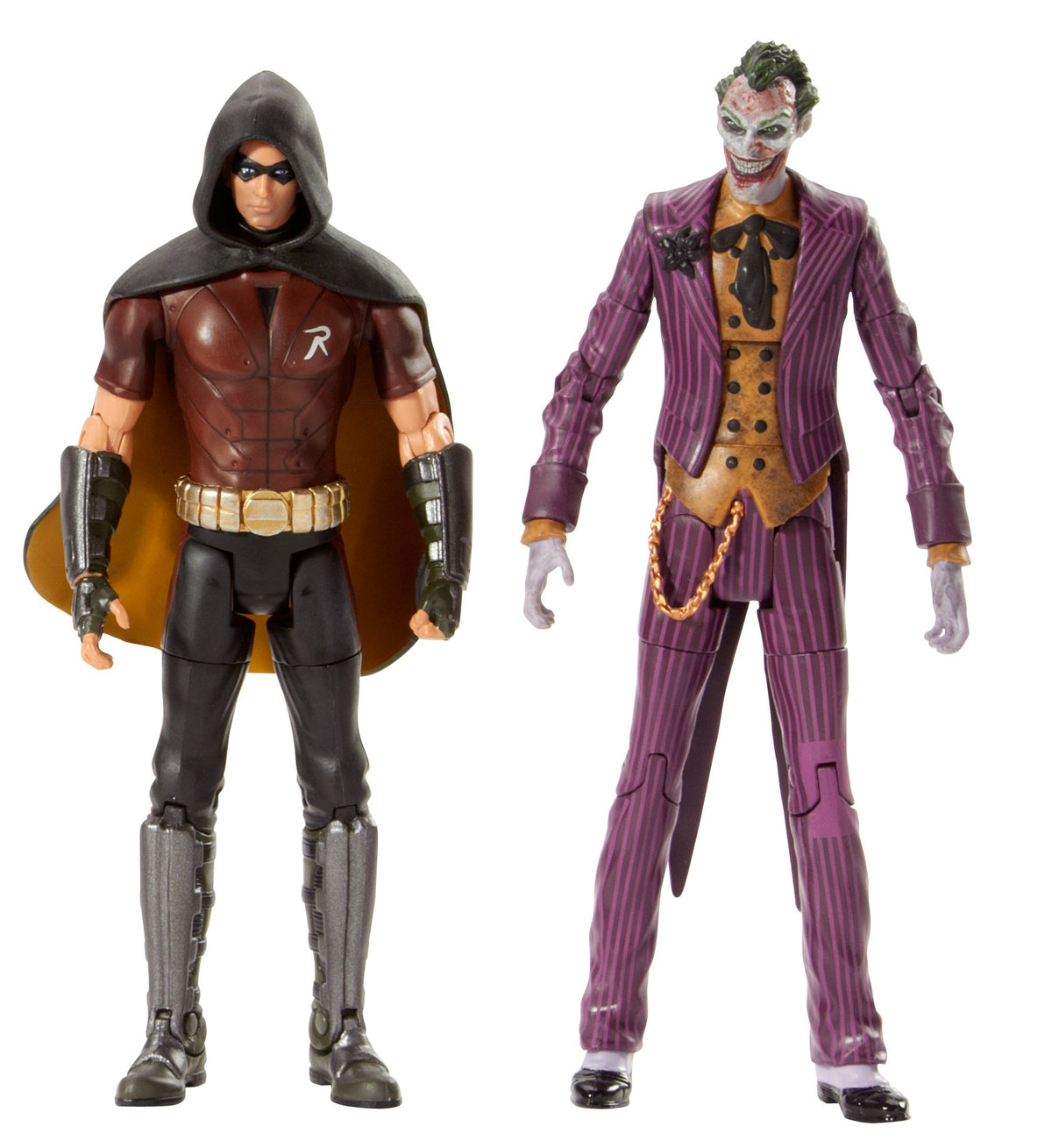 Mattel Batman Legacy Arkham City Robin And The Joker Collector Figure 2-Pack