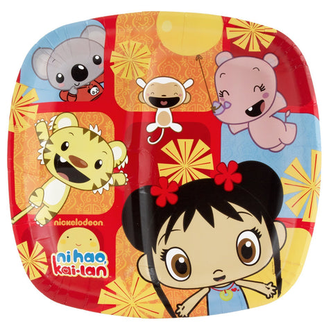 Divided Lunch Plates | Ni Hao Kai Lan Collection | Party Accessory