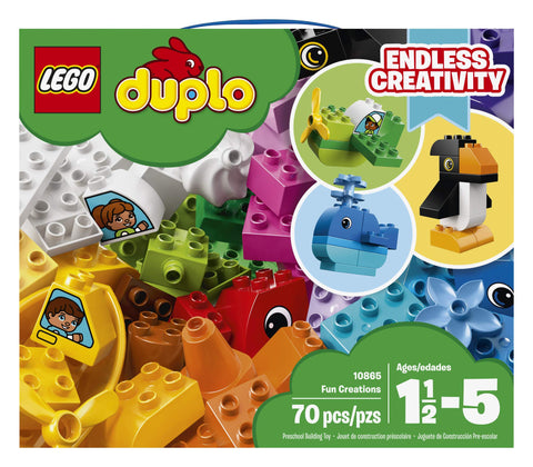 LEGO DUPLO Fun Creations 10865 Building Blocks (70 Pieces)