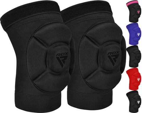 RDX Knee Pads for Work, OEKO TEX CERTIFIED, Anti-Slip Protective Thick Foam Padded Brace, Collision Avoidance Sleeves Pair, MMA Muay Thai Grappling Volleyball Football Wrestling Gardening, Men Women