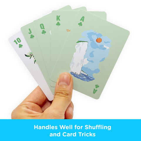AQUARIUS James and the Giant Peach Playing Cards - Roald Dahl Themed Deck of Cards for Your Favorite Card Games - Officially Licensed Roald Dahl Merchandise & Collectibles - Poker Size