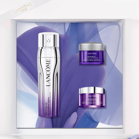 LancÃƒÆ’Ã†â€™Ãƒâ€šÃ‚Â´me RÃƒÆ’Ã†â€™Ãƒâ€šÃ‚Â©nergie Limited Edition Skincare Set - Full Size Serum 1.7 Fl Oz, Full Size Eye Cream 0.5 Fl Oz & Travel Size Moisturizer 0.5 Fl Oz