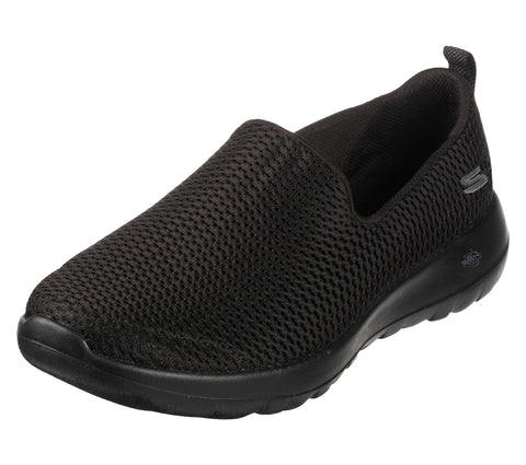 Skechers Women's Go Walk Joy-Evaluate Trainers, Black Textile/Trim, 5 UK
