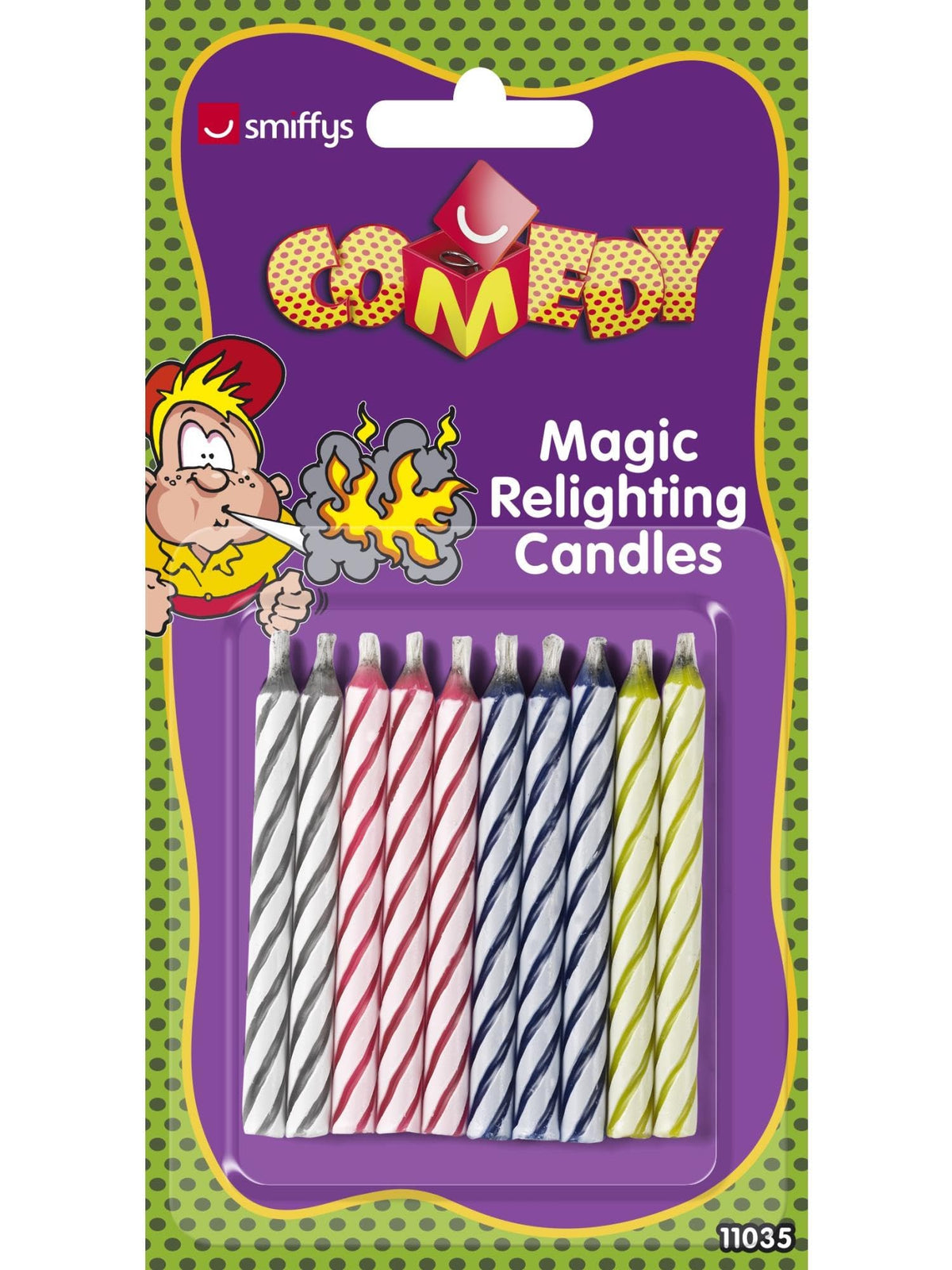 Smiffys Magic Relighting Candles 10