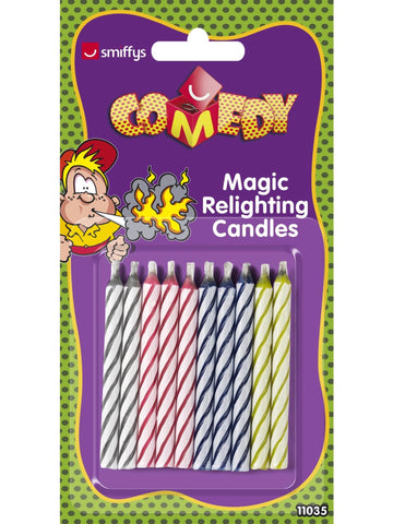 Smiffys Magic Relighting Candles 10