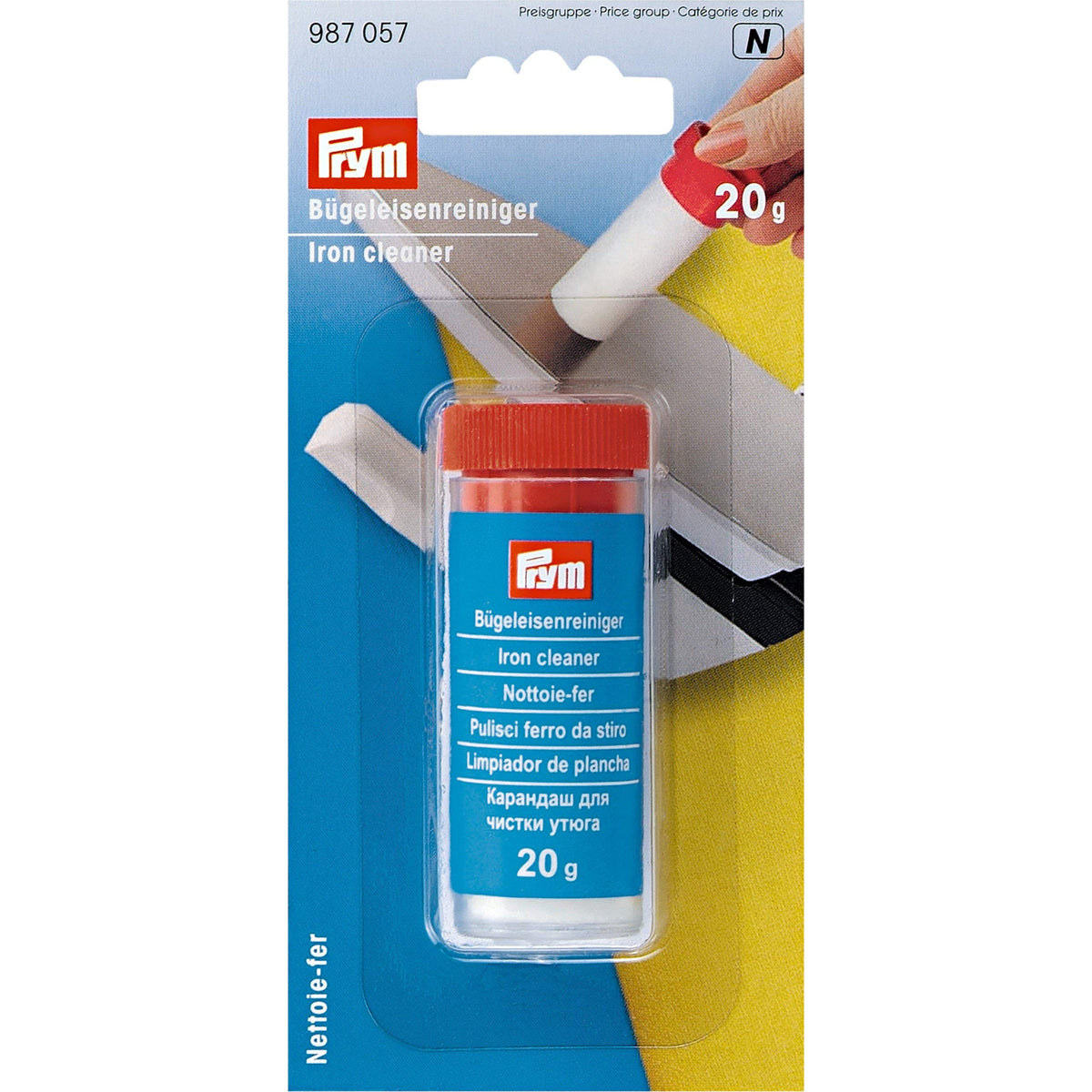 Prym 987057-1 Iron Cleaner, White,20 g, 1 Stuck