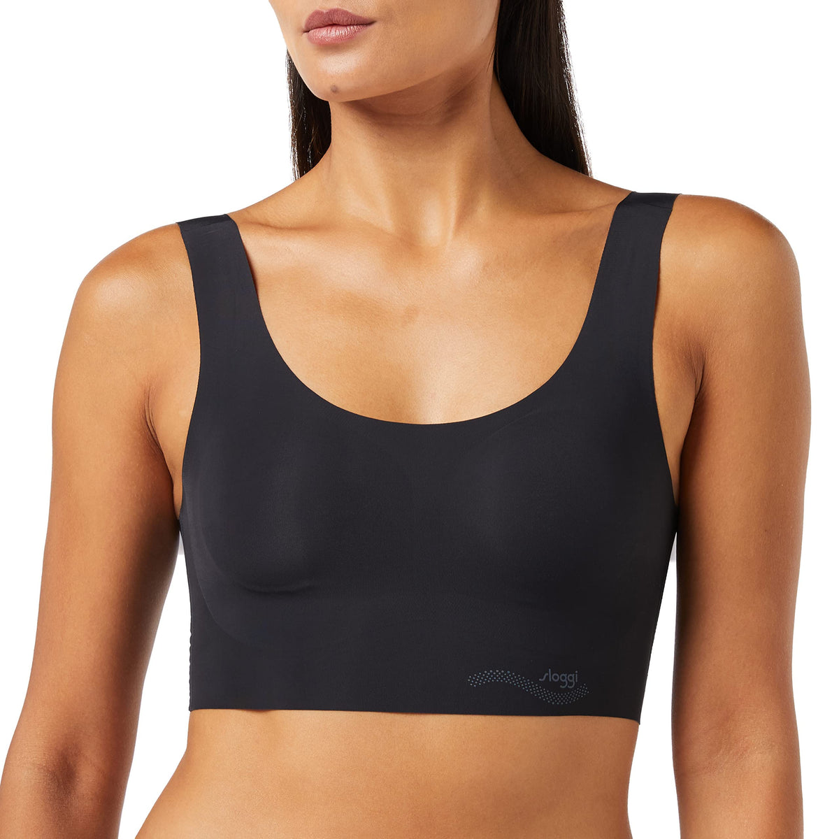 Sloggi Women's Zero Feel Top EX Bustier, Black, XL