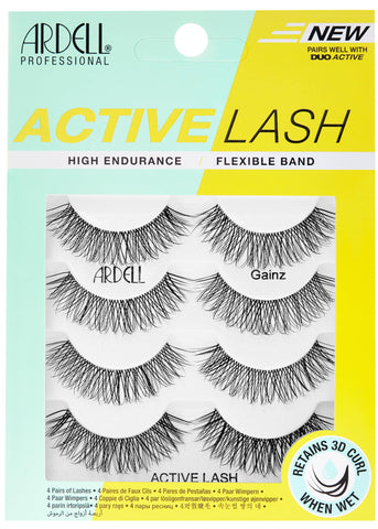 Ardell Active Gainz 4 pairs of lashes