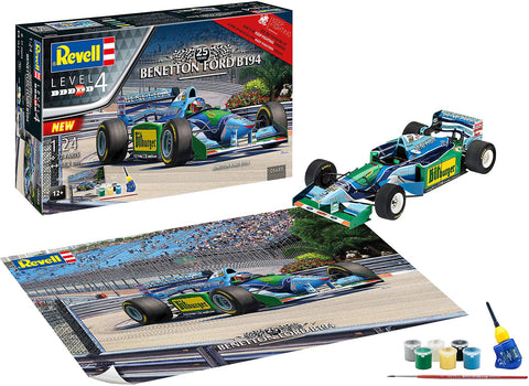 Revell 05689 25th Anniversary Benetton Ford Model Kit, Blue