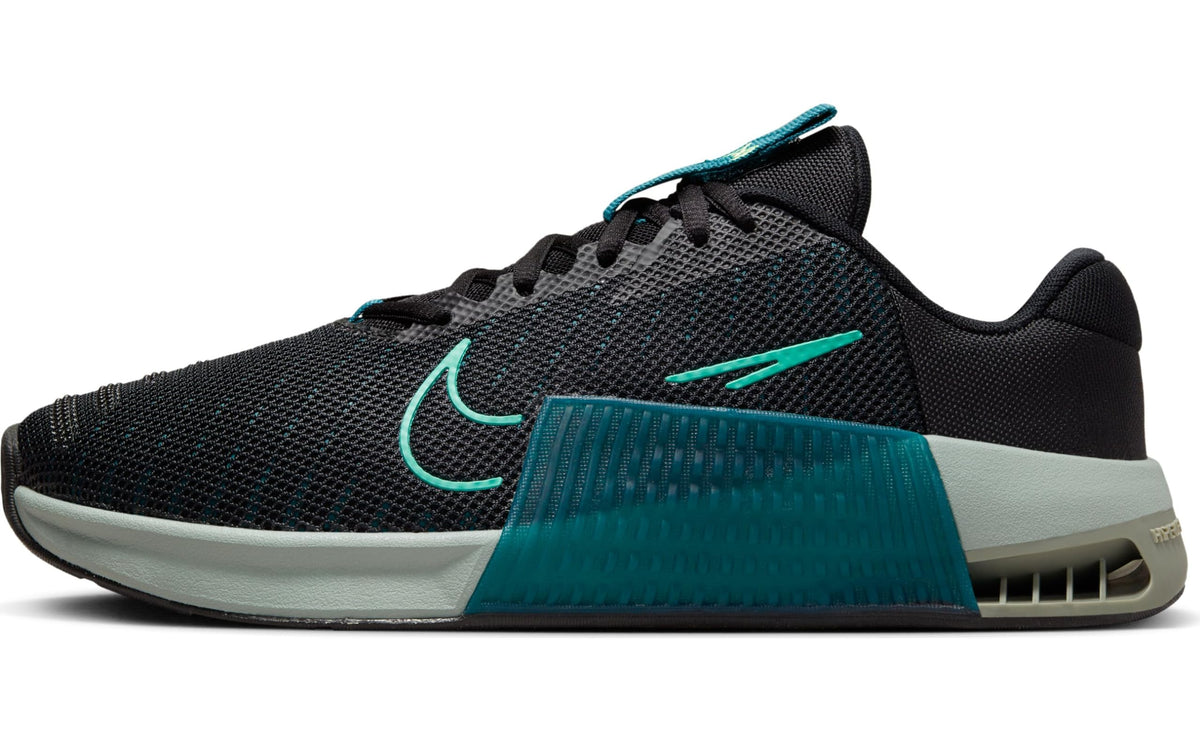 NIKE Men's Sneaker Low, Black Geode Teal Clear Jade Mica Green, 10 AU