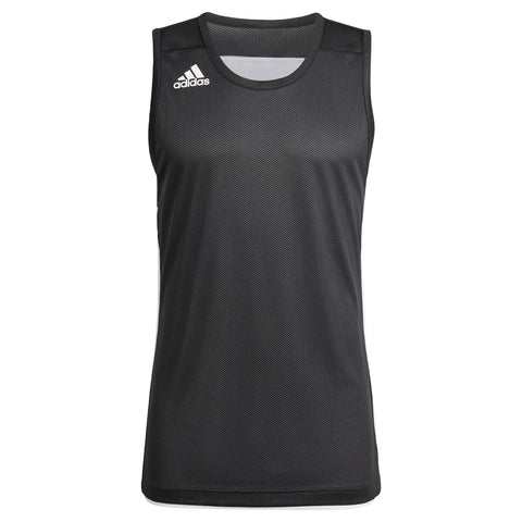 adidas Men's 3G Speed Reversible Jersey, Black / White, M