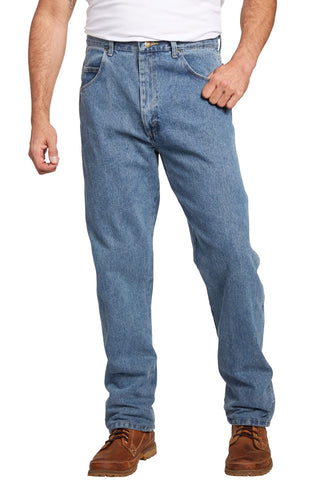 Wrangler mens Relaxed Fit Jeans, Grey Indigo, 32W x 32L US