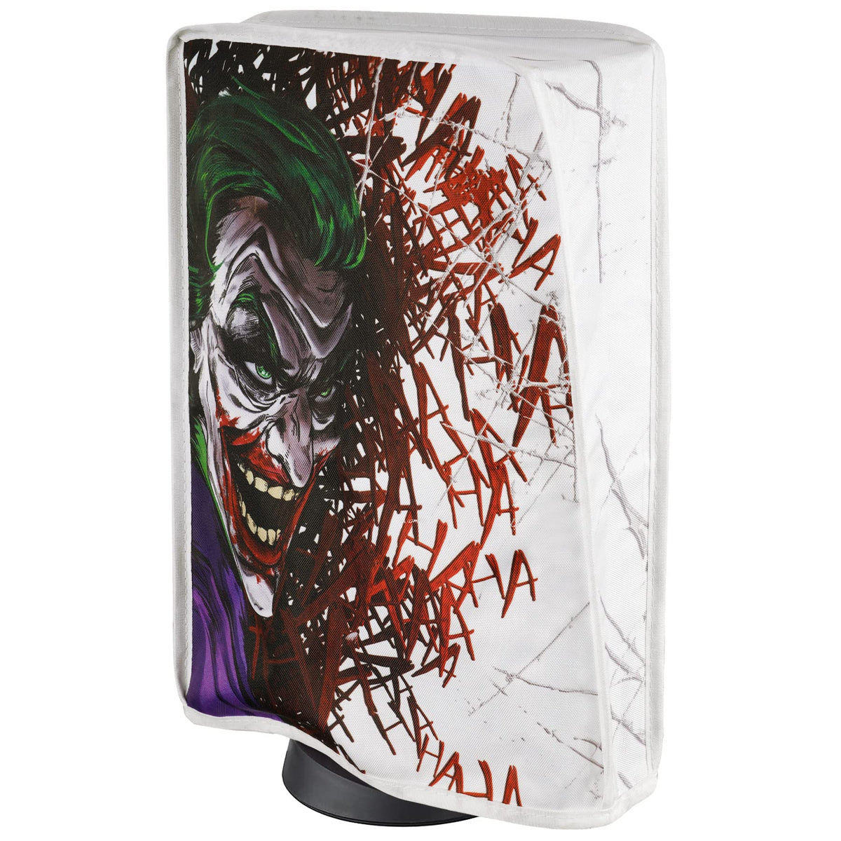 PlayVital Dust Cover for ps5, Soft Neat Lining Dust Guard for ps5 Console, Anti Scratch Waterproof Cover Sleeve for ps5 Console Digital Edition & Disc Edition - Clown Hahaha