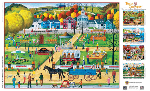 MasterPieces 300 Piece EZ Grip Jigsaw Puzzle - Havest Festival - 18"x24"