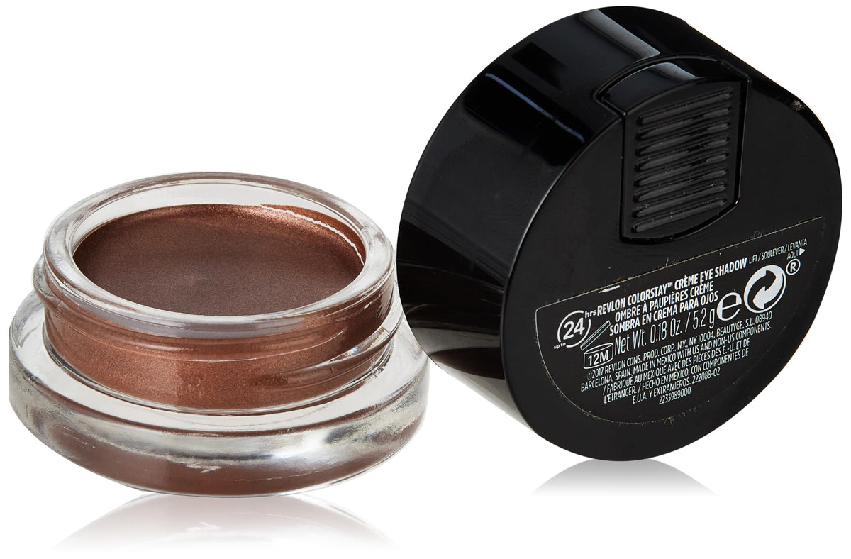 Revlon Colorstay Cream Eyeshadow Bold Satin 810 1 Count (Pack of 1), 810 Cognac (Satin)