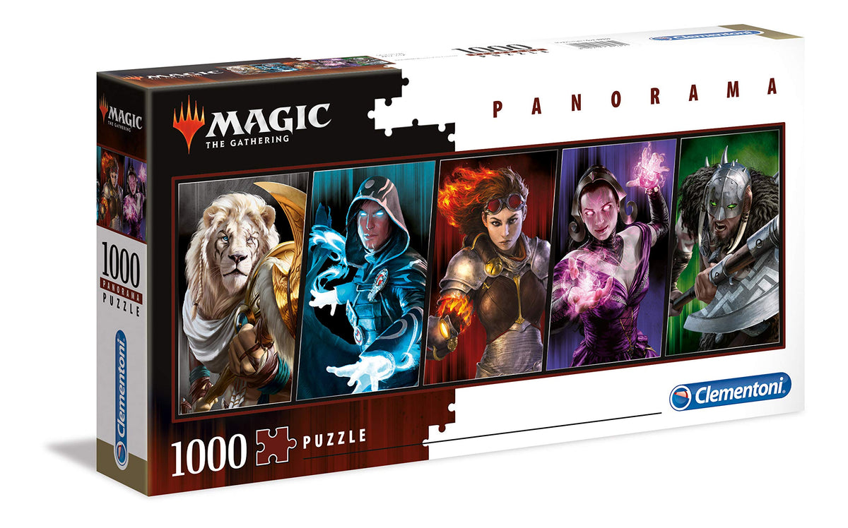 Clementoni - 39565 - Collection Puzzle Panorama - Magic the Gathering - 1000 pieces - Made in Italy - Jigsaw Puzzles for Adult