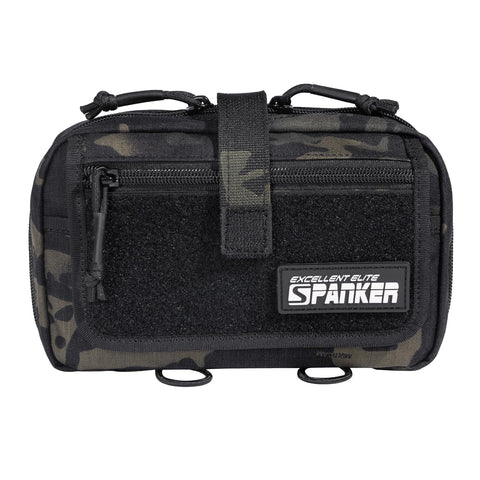 EXCELLENT ELITE SPANKER Tactical Nylon IFAK Pouch Molle Utility Medical kit Bag EMT Pouch EDC Tools Organizer Attaches to Backpack/Tactical Vest/Belt(MCB)