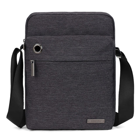 DORRISO Men Messenger Bags Fashion Shoulder Bag Travel Satchel College Bag Schoolbag for Vacation Work Casual Daily Lightweight Men Shoulder Bag Blue