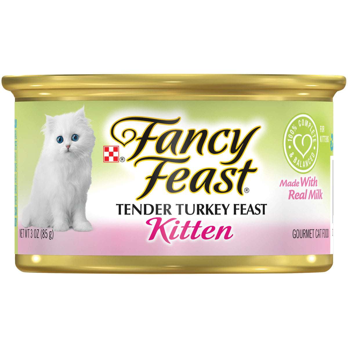 Kitten Tender Turkey Wet Cat Food (3-oz can,case of 24)