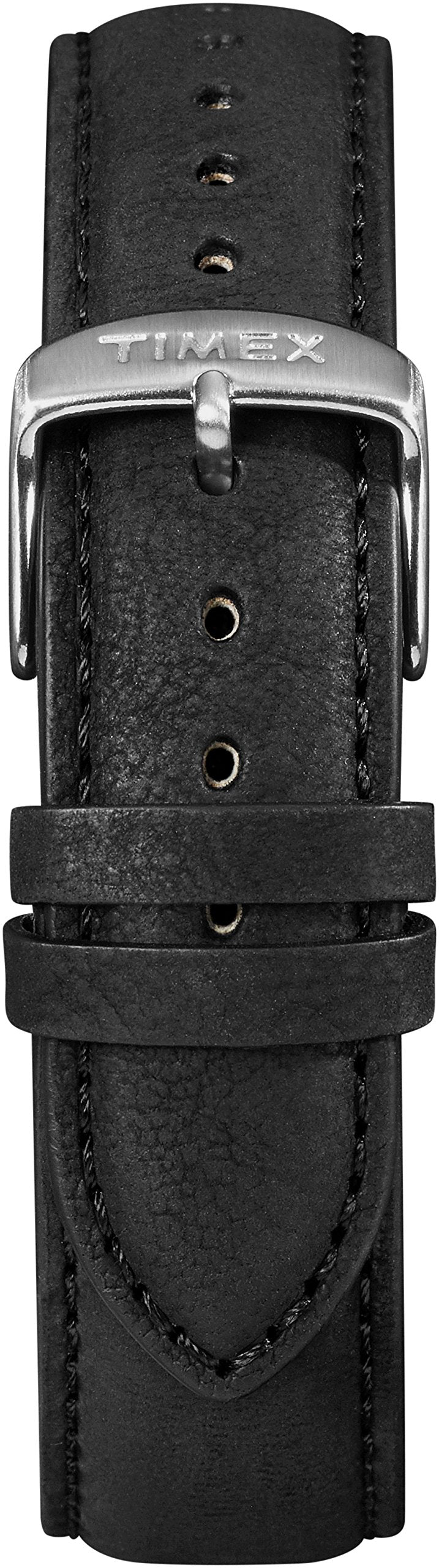 Timex Men's TW7C08400 IQ+ Move 20mm Black Leather Strap