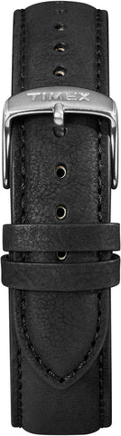 Timex Men's TW7C08400 IQ+ Move 20mm Black Leather Strap