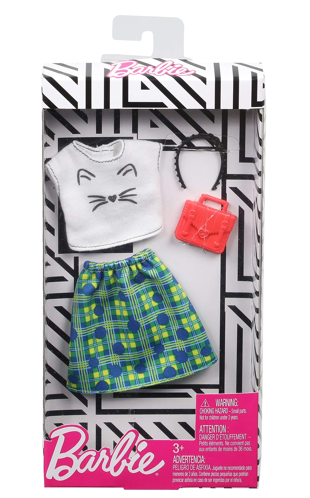 Barbie Clothes: 1 Outfit and 2 Accessories Dolls, 2, GHW75