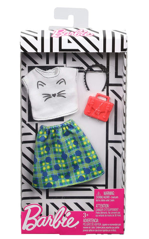 Barbie Clothes: 1 Outfit and 2 Accessories Dolls, 2, GHW75