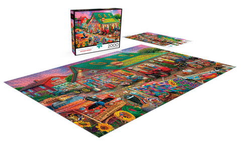 Buffalo Games - Antique Market - 2000 Piece Jigsaw Puzzle