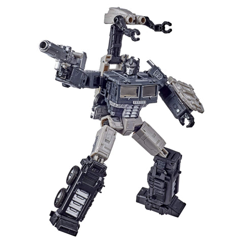 Transformers Toys Generations War for Cybertron: Earthrise Leader Alternate Universe Optimus Prime Action Figure - Kids Ages 8 and Up, 7-inch (Amazon Exclusive)