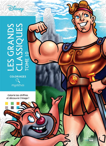 Coloriages mystères Disney - Les Grands classiques Tome 10