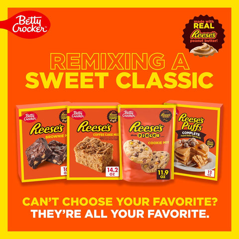 Betty Crocker REESE'S Brownie Mix With REESEÃƒÆ’Ã‚Â¢ÃƒÂ¢Ã¢â‚¬Å¡Ã‚Â¬ÃƒÂ¢Ã¢â‚¬Å¾Ã‚Â¢S Peanut Butter Chips, 16 oz