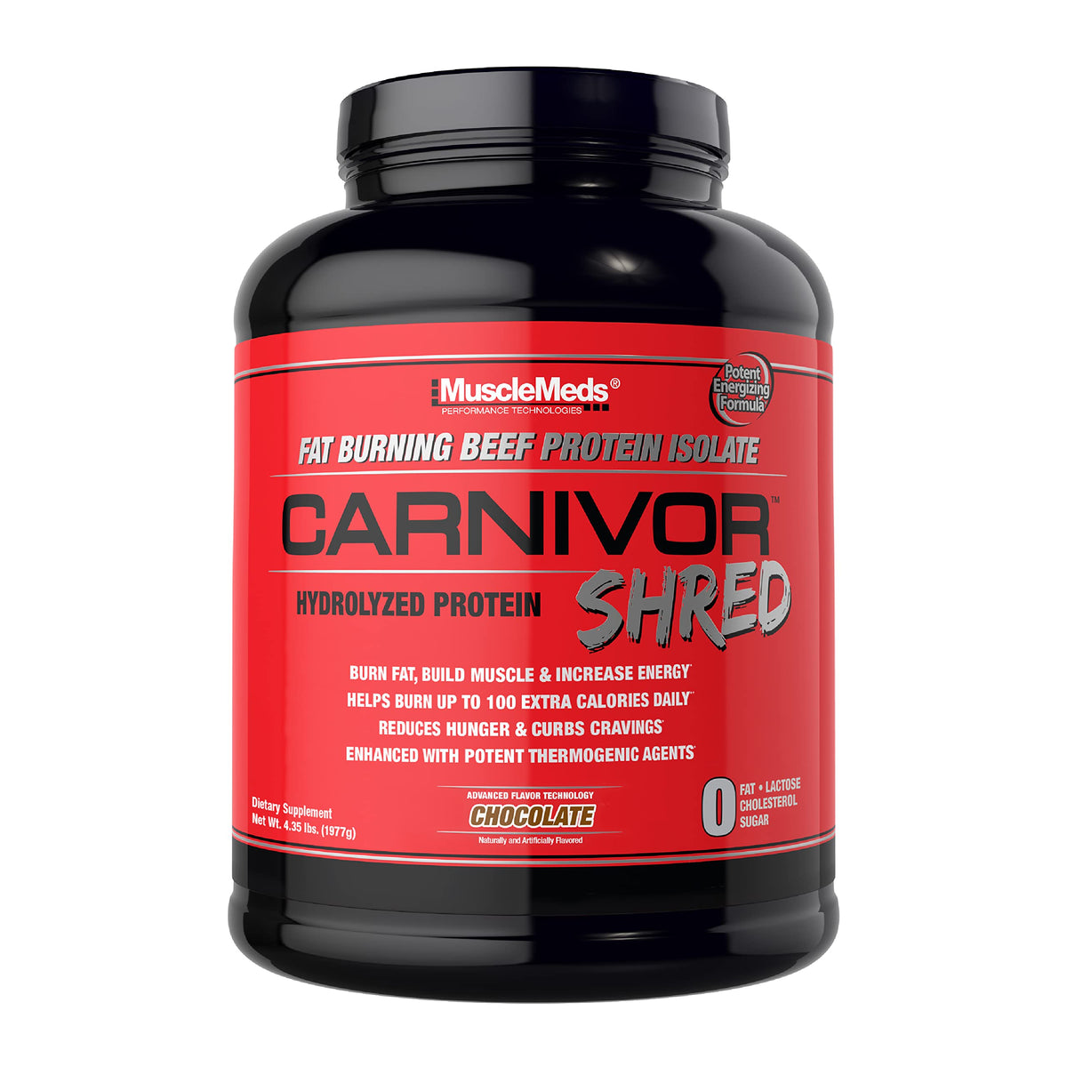 MUSCLEMEDS Carnivor Shred Chocolate, 4 lb