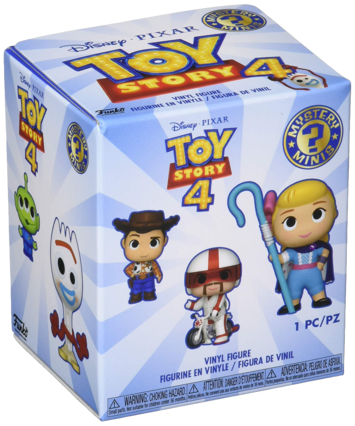 Funko Mystery Minis: Toy Story 4 (One Mystery Figure), Multicolor, One-Size