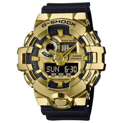 Casio Men's Analogue-Digital Quartz Watch with Plastic Strap GM-700G-9AER