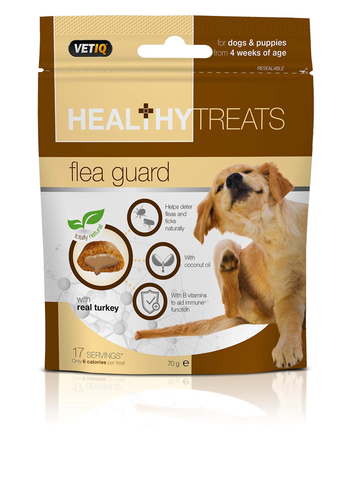 Mark & Chappell Limited Flea guard dog and puppies treats 70g