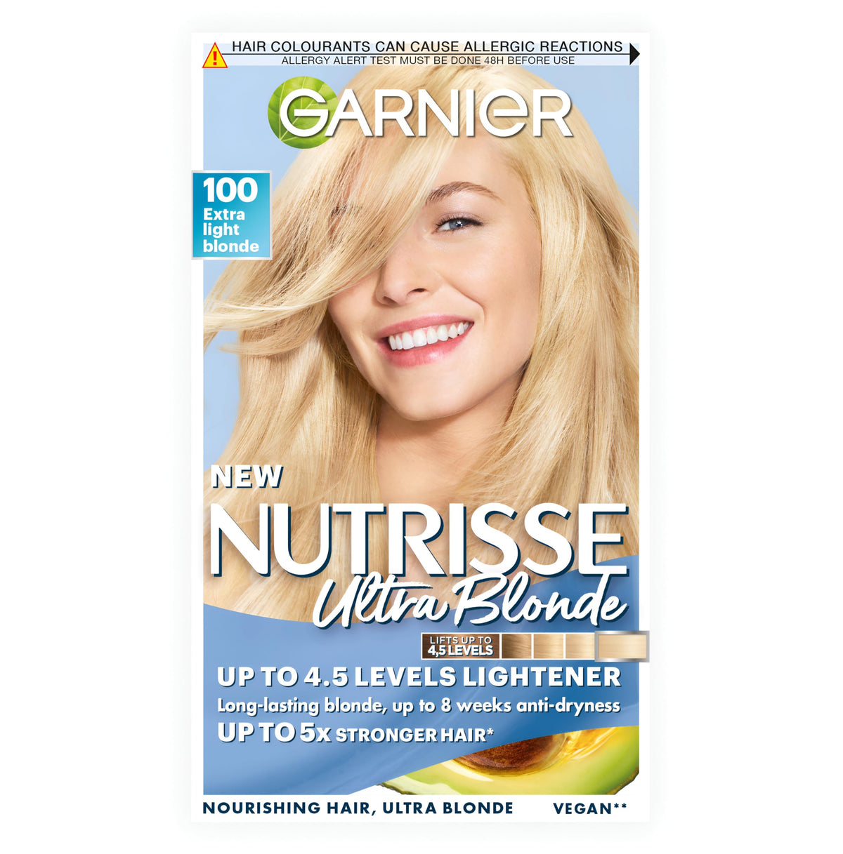 Garnier Nutrisse 100 Extra Light Blonde Permanent Hair Dye