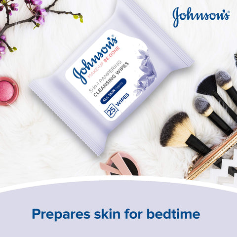 Johnson's Make Up Be Gone Pampering Wipes