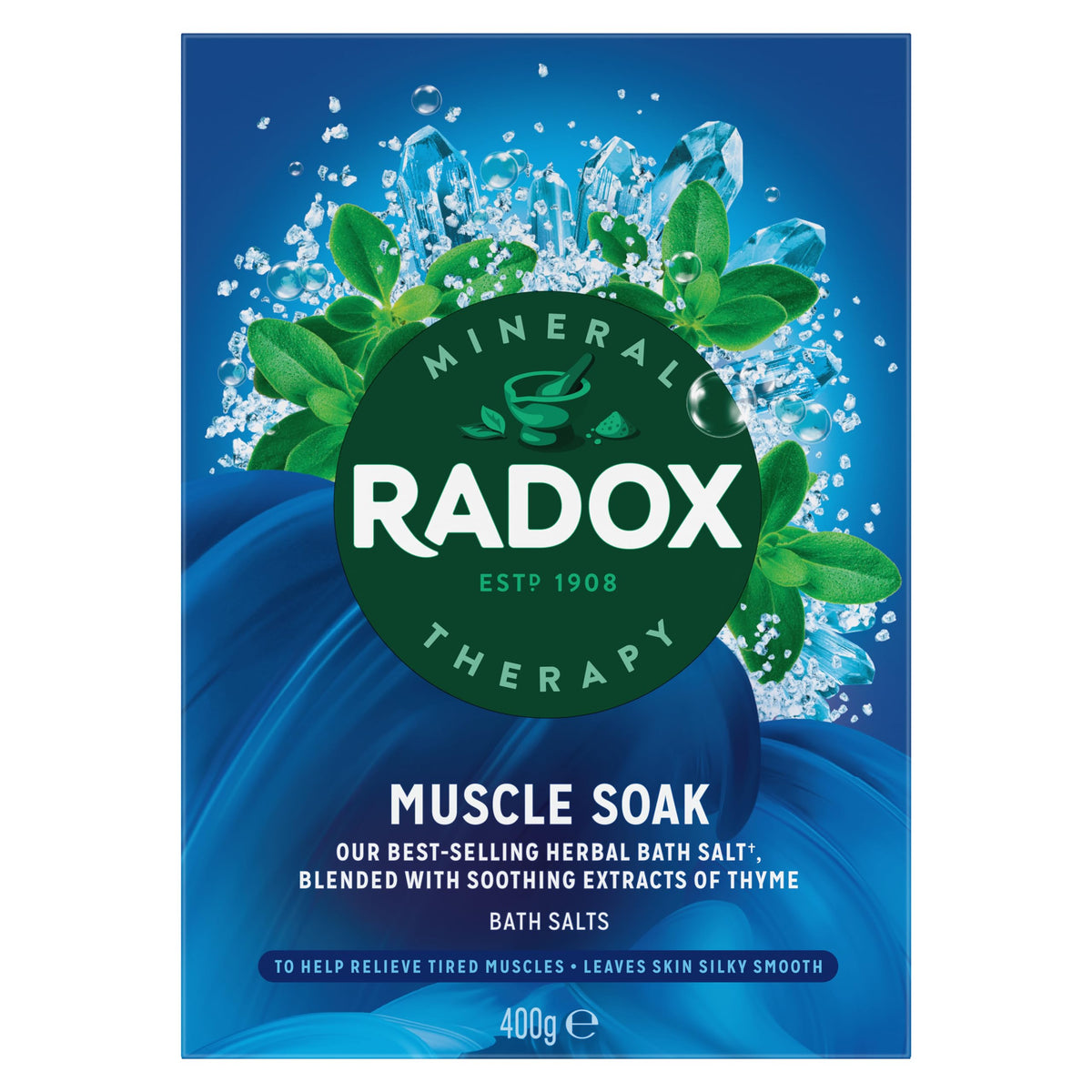 Radox Muscle Soak Bath Salts 400 g