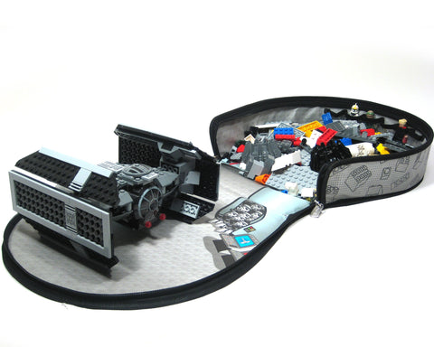 Neat-Oh! LEGO Star Wars ZipBin Death Star Transforming Toybox